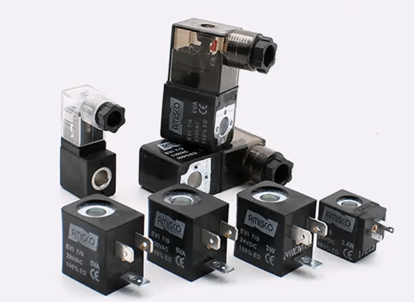 solenoid coils of different sizes